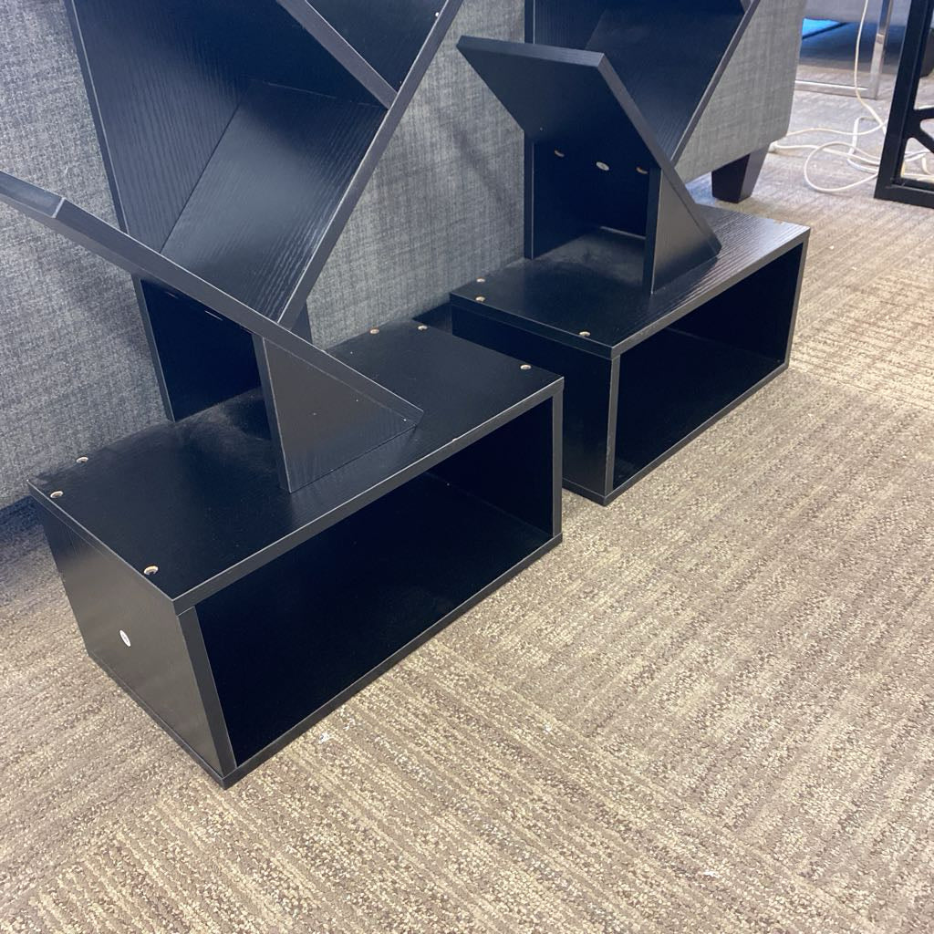 Modern Black Bookshelf C BOOKSHELVES