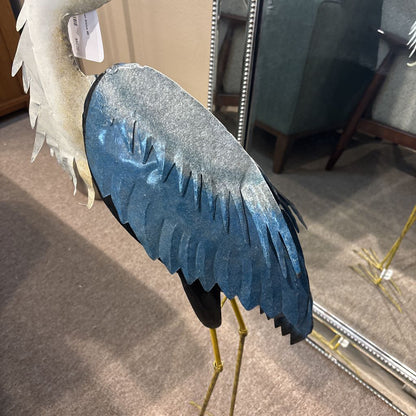 Blue Heron Statue