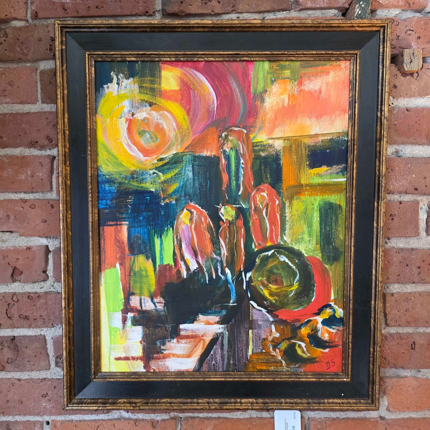 Dorsee Sternberg Colorful Abstract Painting