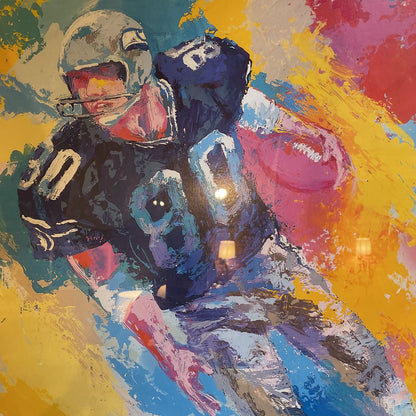 Leroy Neiman - Steve Largent Framed Art ART