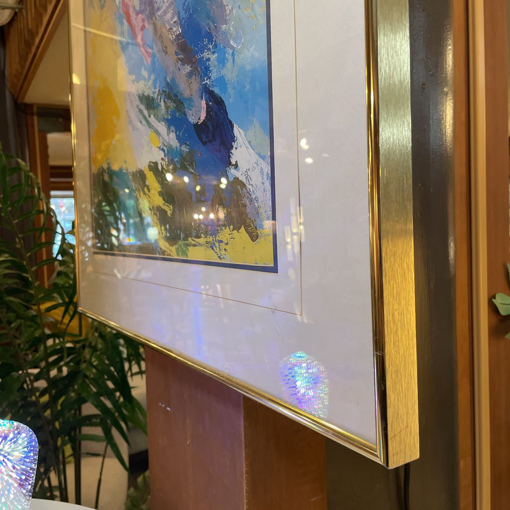Leroy Neiman - Steve Largent Framed Art ART