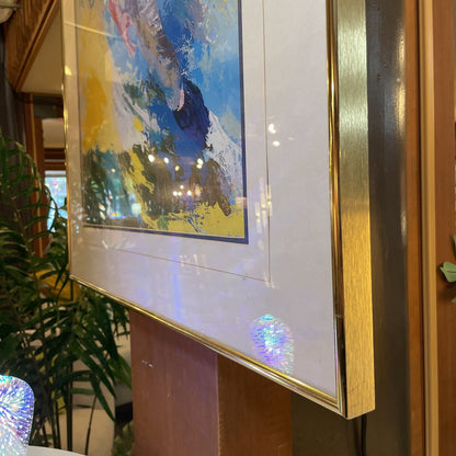 Leroy Neiman - Steve Largent Framed Art ART