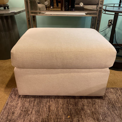 Savoy Ivory Ottoman U OTTOMANS