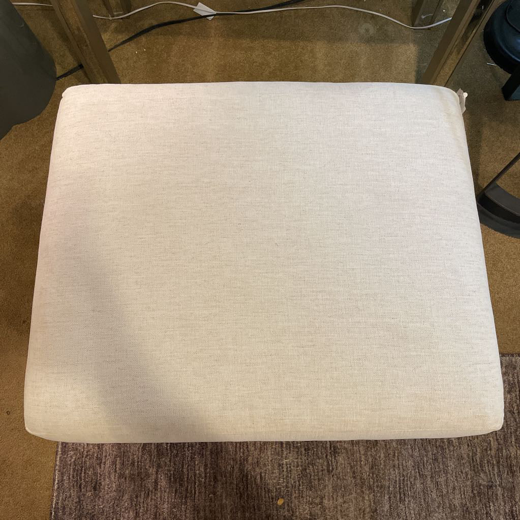 Savoy Ivory Ottoman U OTTOMANS