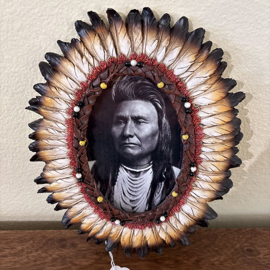 Native American Cheif Frame ART