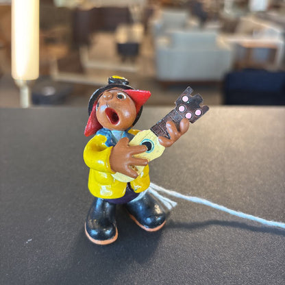 Bolivia Terracotta Musician Figure