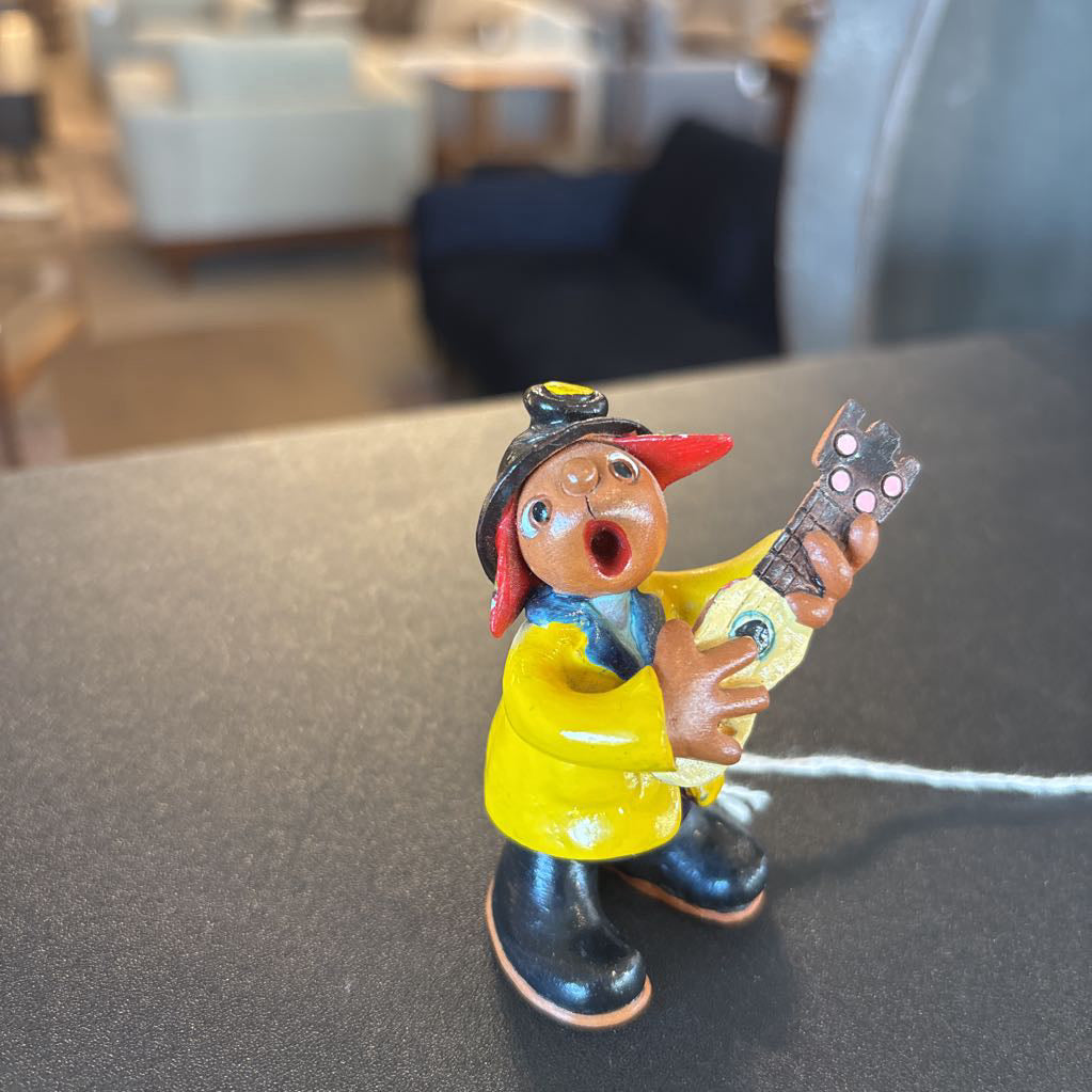 Bolivia Terracotta Musician Figure