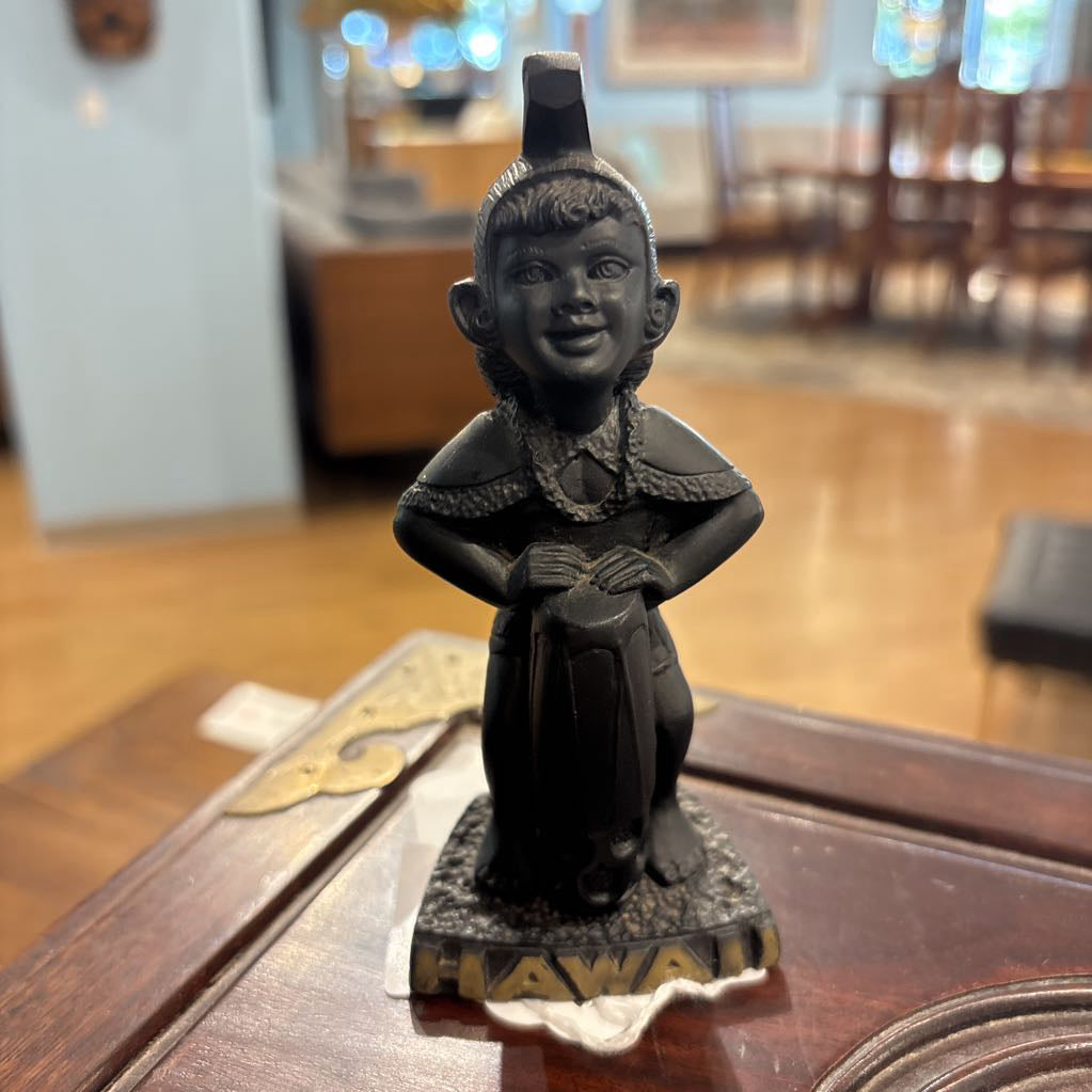 Hawaiian Lava Rock Drummer