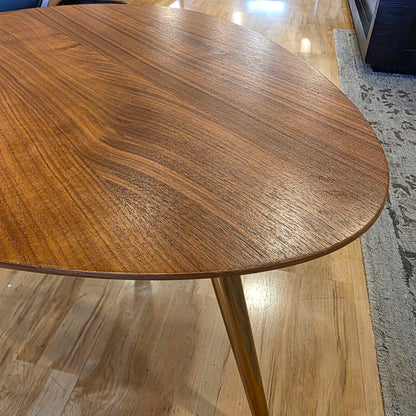 Teardrop Wood Side Table