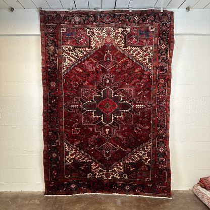 40's-60's Persian Rug (6'9"x9'6")