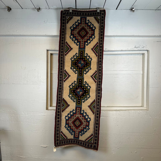 2000's Persian Kurdish Runner (2'2"x6'5") RUGS