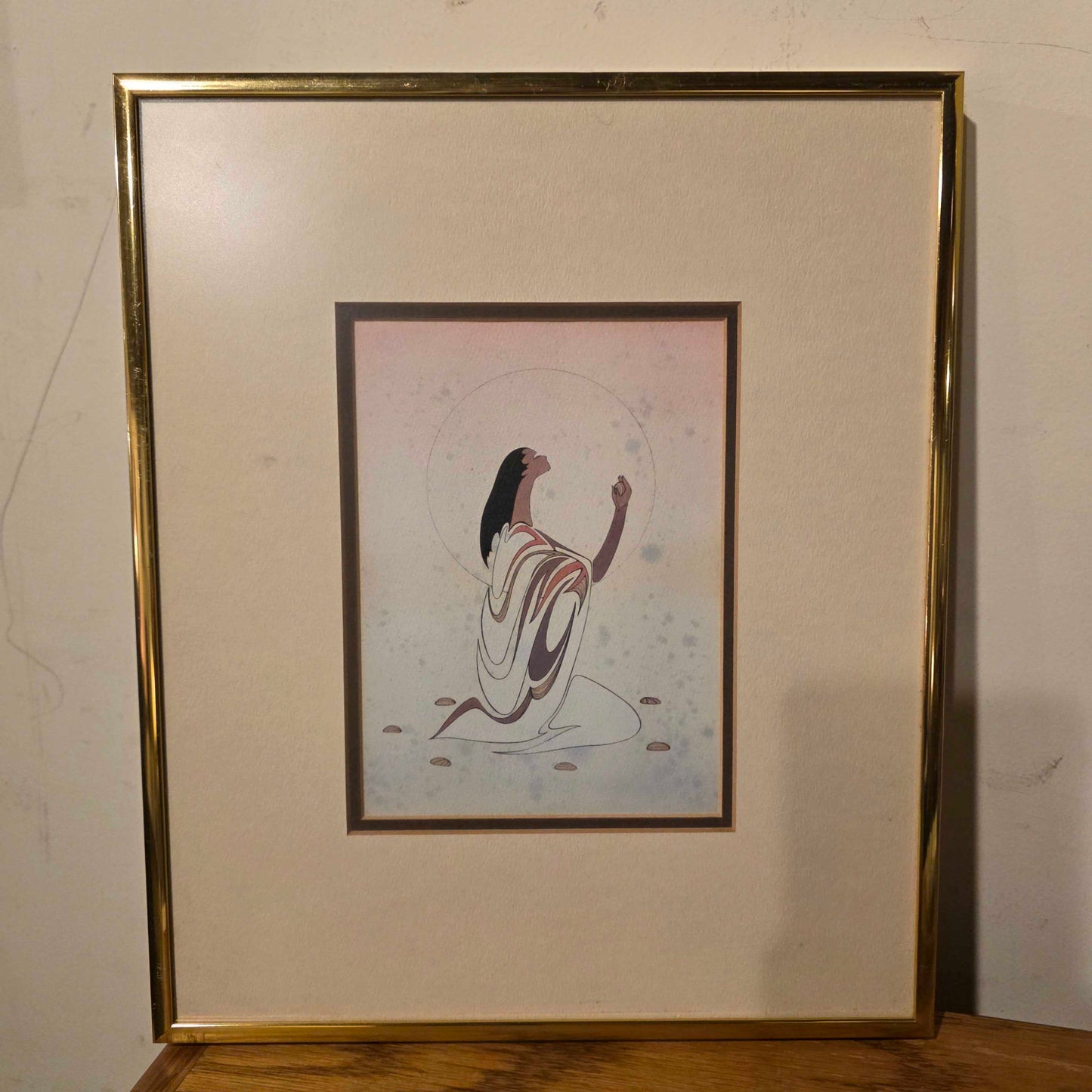 Maiden with the Moon Framed Art