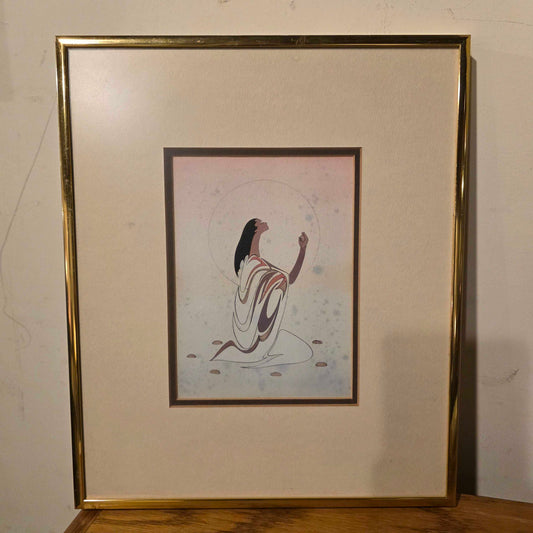 Maiden with the Moon Framed Art