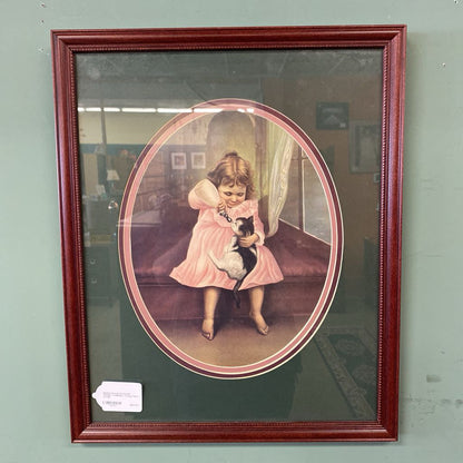 BESSIE PEASE GUTMANN FRIENDLY ENEMIES Vintage Repro Art