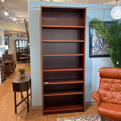 Dania Dark Wood Tall Book Shelf