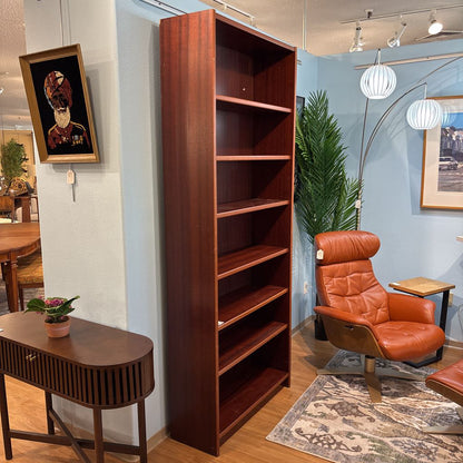 Dania Dark Wood Tall Book Shelf