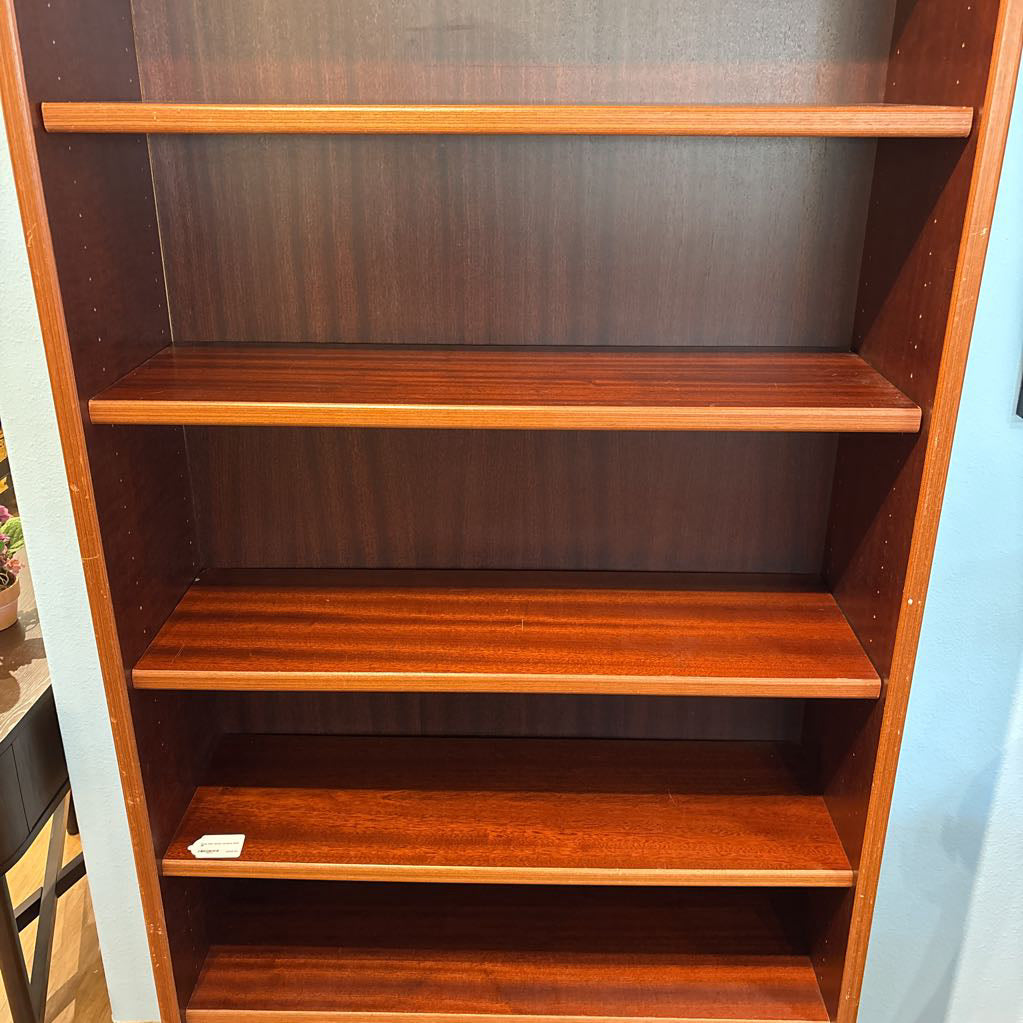 Dania Dark Wood Tall Book Shelf