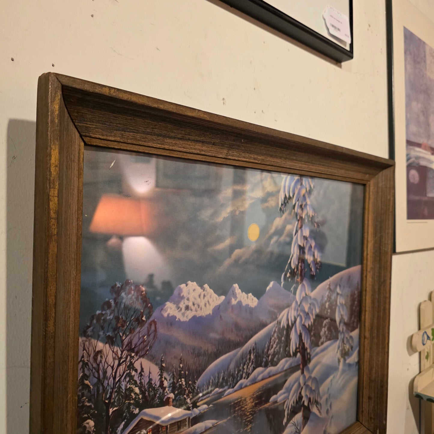Snowy River with Snug Cabin Art