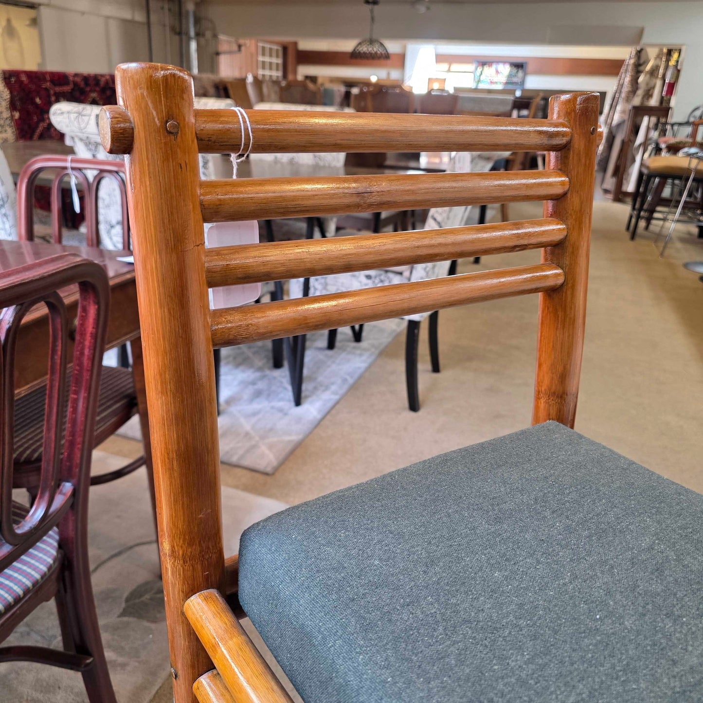 Rustic Tall Square Cabin Stool