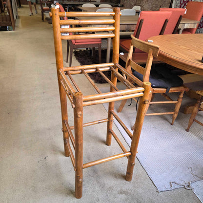 Rustic Tall Square Cabin Stool