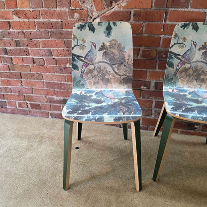 Anthropologie Tamsin Bentwood Bird Motif Chair