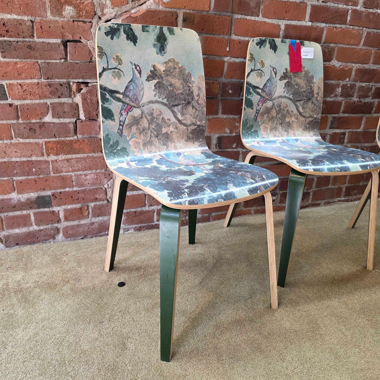 Anthropologie Tamsin Bentwood Bird Motif Chair
