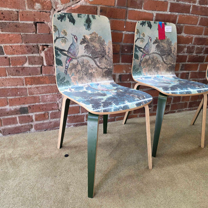Anthropologie Tamsin Bentwood Bird Motif Chair