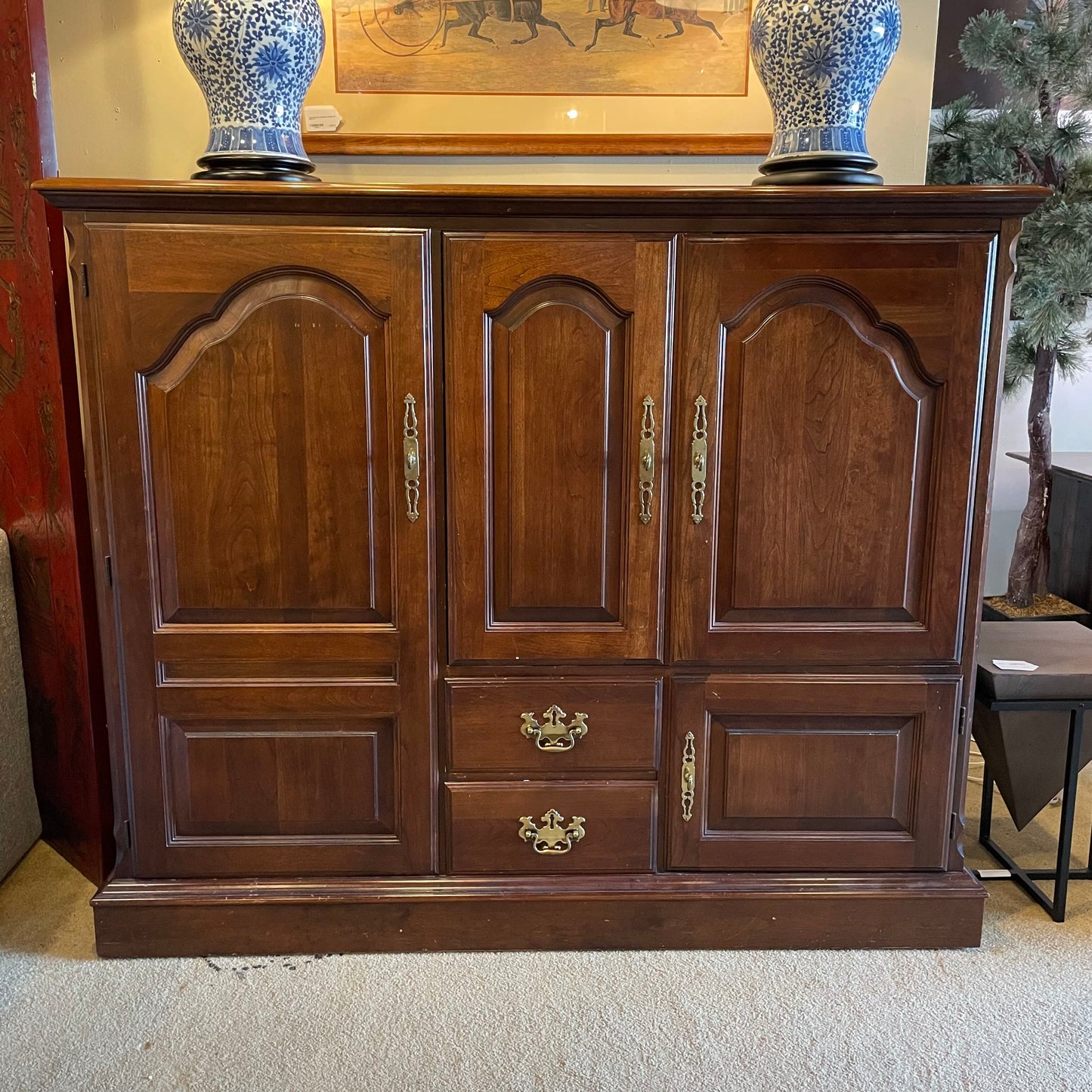 Pennsylvania House Cherry Entertainment Cabinet