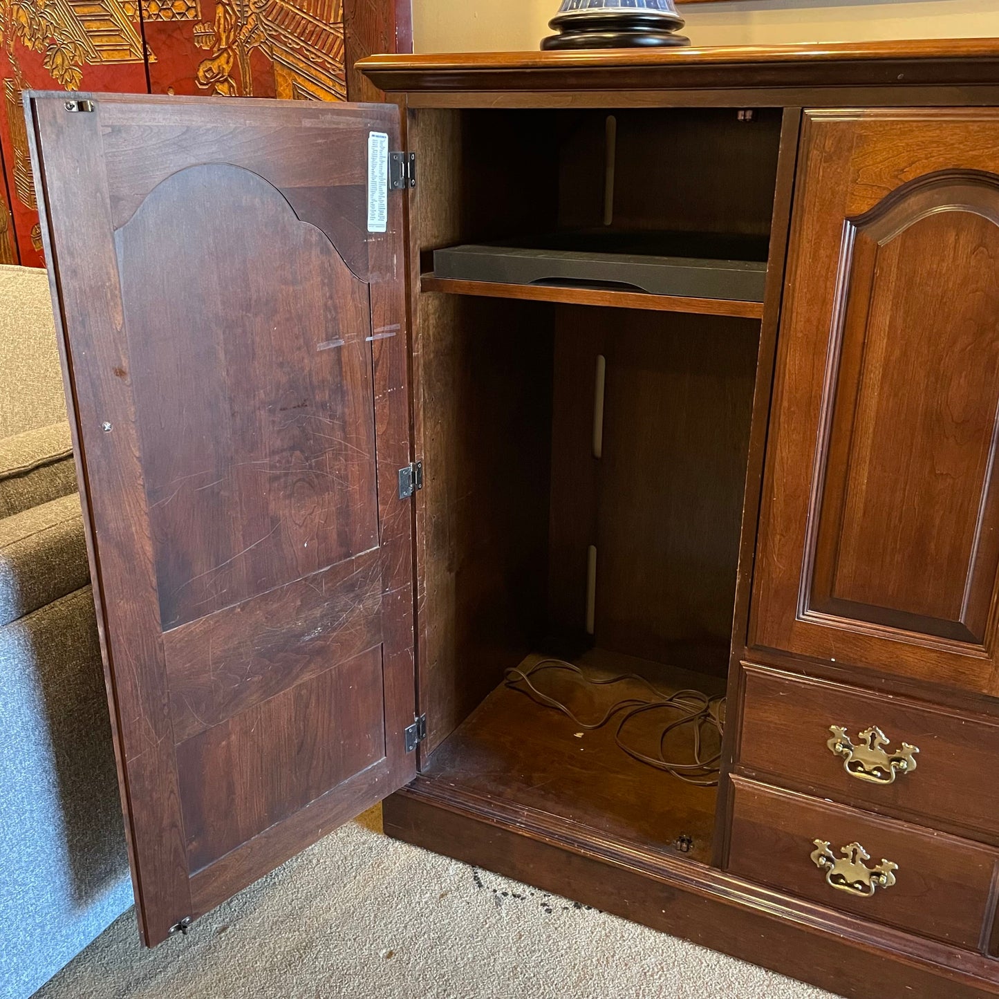 Pennsylvania House Cherry Entertainment Cabinet