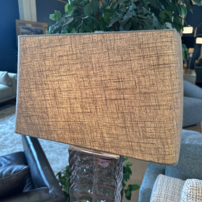 Wavy Glass Table Lamp