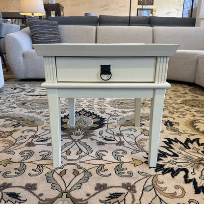 White Square Nightstand C NIGHTSTANDS