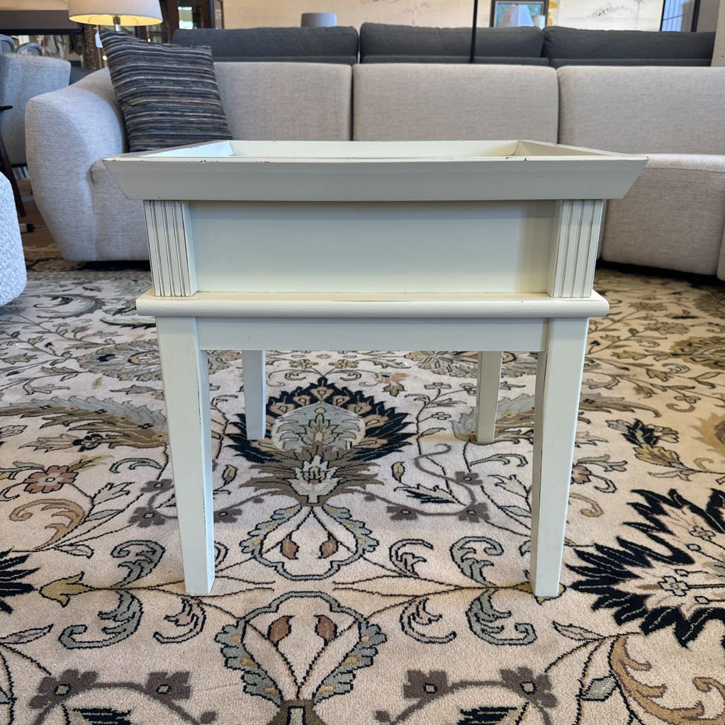White Square Nightstand C NIGHTSTANDS