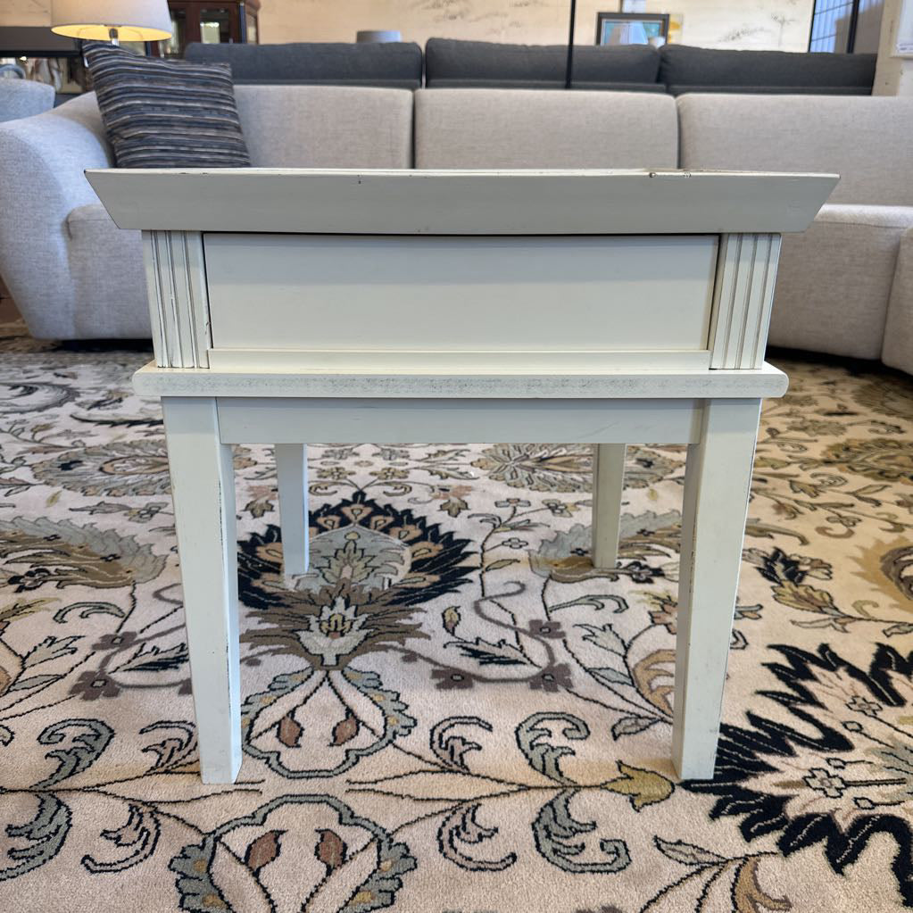 White Square Nightstand C NIGHTSTANDS