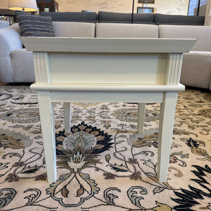 White Square Nightstand C NIGHTSTANDS