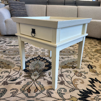 White Square Nightstand C NIGHTSTANDS