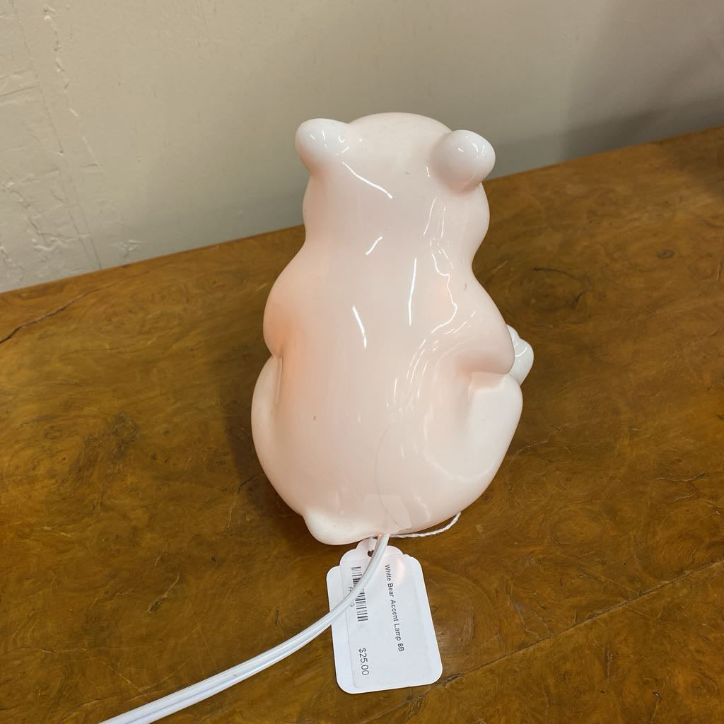White Bear Accent Lamp