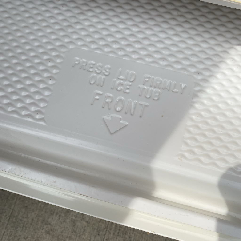Vintage COLEMAN Fridge Style Cooler UNIQUE FINDS