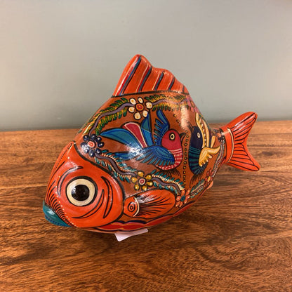 Mexican Terracotta Fish Decor
