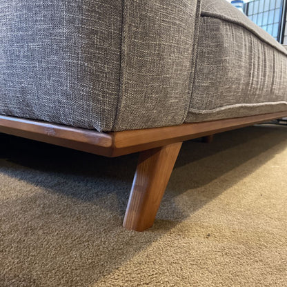 Kasala Light Grey Tufted Back Sofa