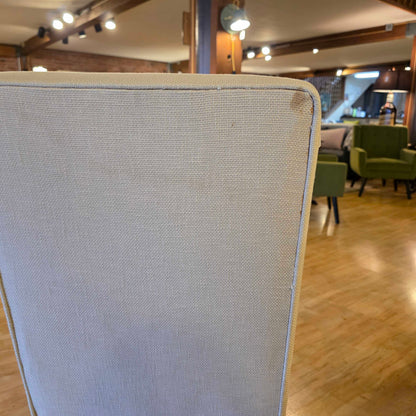 Tufted Back Cream Upholstery Dining Chair SET OF 8