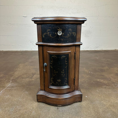 Bowfront Accent Cabinet