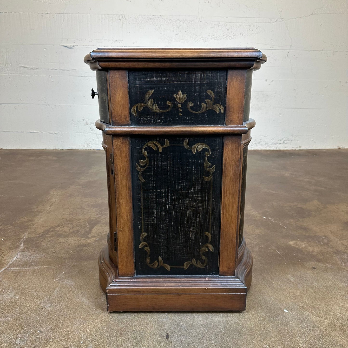 Bowfront Accent Cabinet