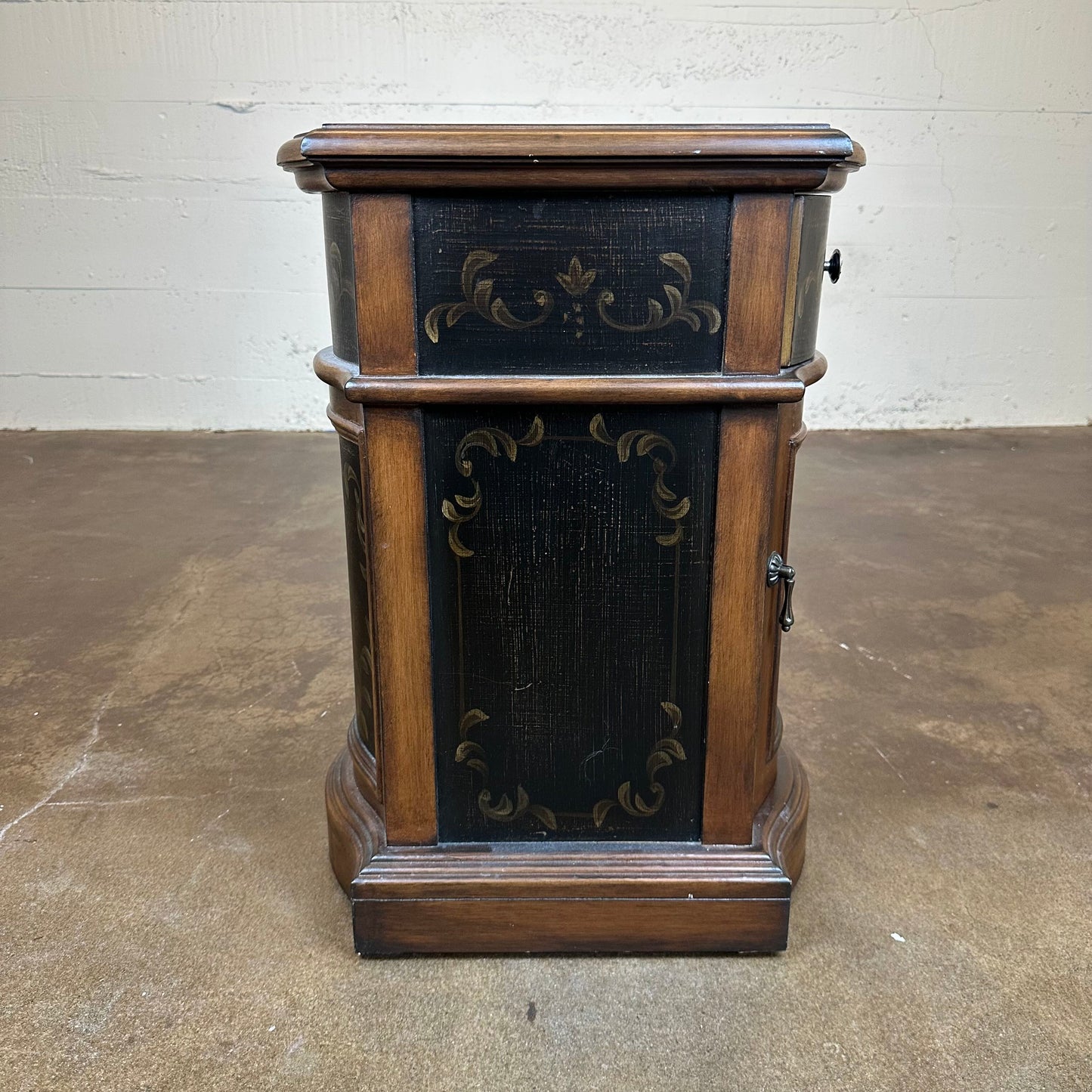 Bowfront Accent Cabinet