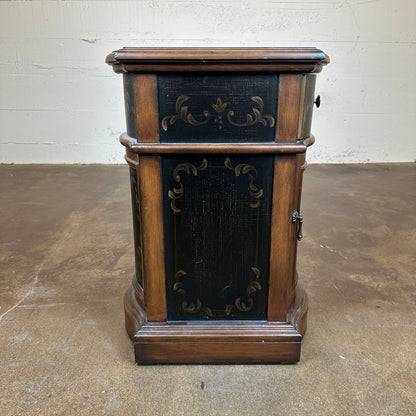 Bowfront Accent Cabinet