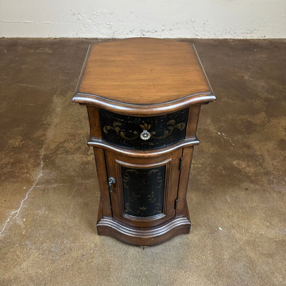 Bowfront Accent Cabinet