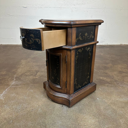 Bowfront Accent Cabinet