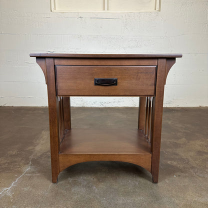 Mission Style 1 Drawer Nightstand