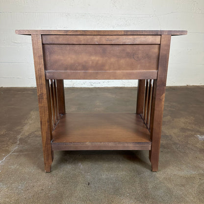 Mission Style 1 Drawer Nightstand