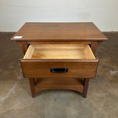 Mission Style 1 Drawer Nightstand
