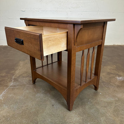 Mission Style 1 Drawer Nightstand